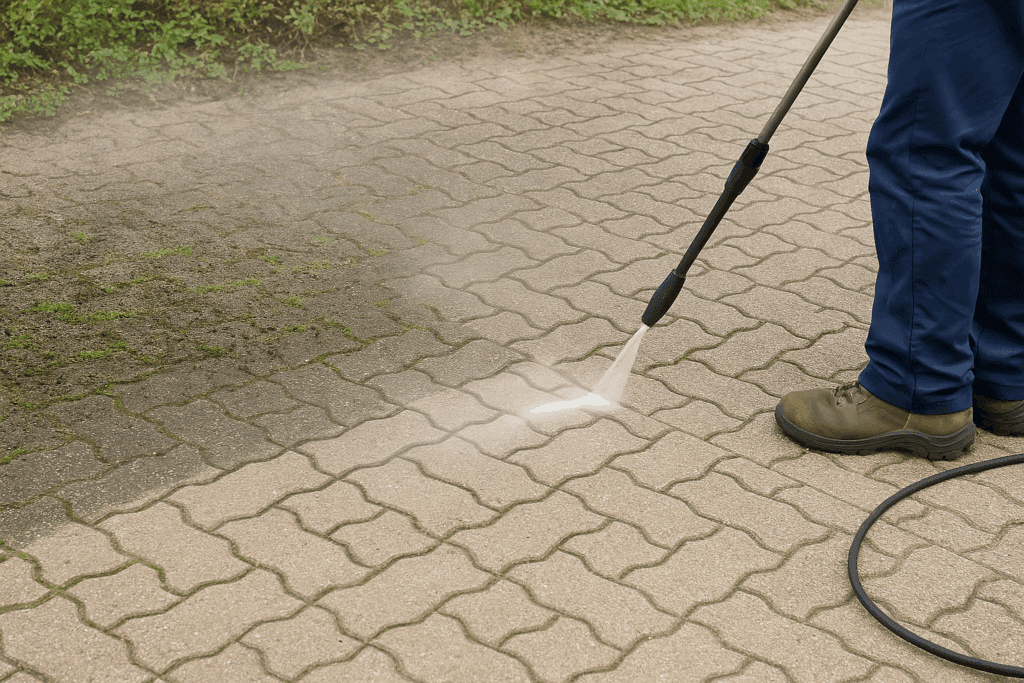 pflaster reinigen ulm – erfahren sie, warum regelmäßige pflasterreinigung die lebensdauer und optik ihrer außenflächen erhält.