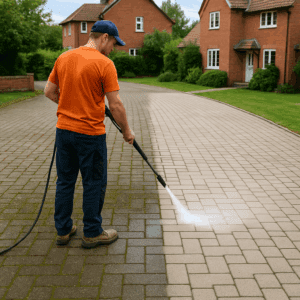 Steinreinigung und Pflasterpflege Augsburg – erfahren Sie, wie Sie Ihre Pflastersteine das ganze Jahr über sauber und gepflegt halten.