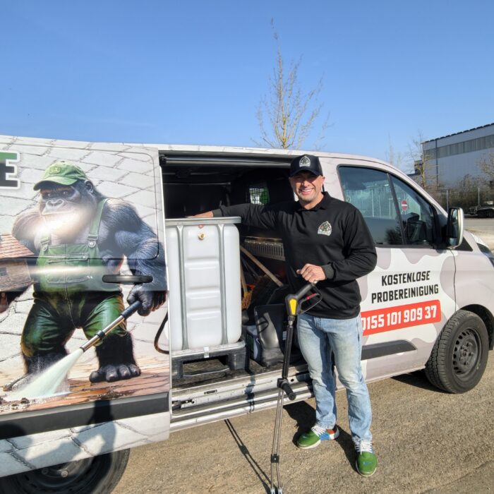 Mobiler Hochdruckreinigung-Service mit eigenem Strom und Wassertank Alb-Donau-Kreis